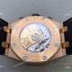 Swiss Grade 7750 Audemars Piguet Copy Watch Rose Gold Leather (7)_th.jpg